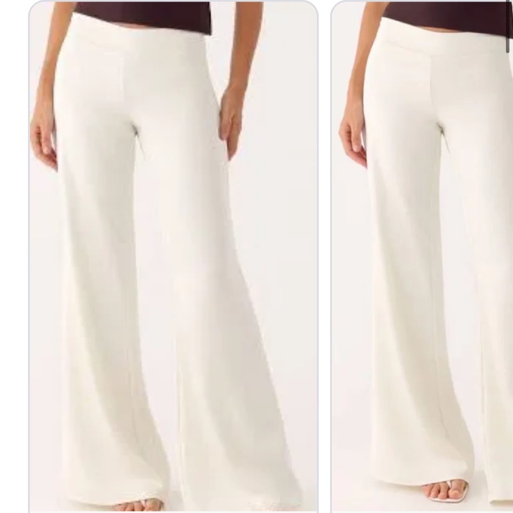 Elmah low rise pant white size 0 peppermayo